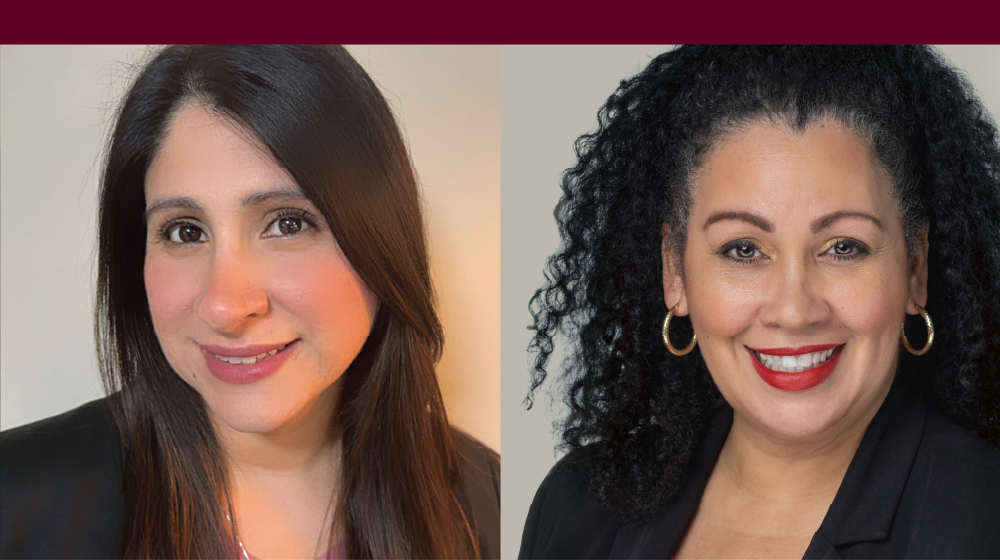 Online Bilingual MSW student Kryztal Vargas and Online Bilingual MSW Program Director Maribel Lopez